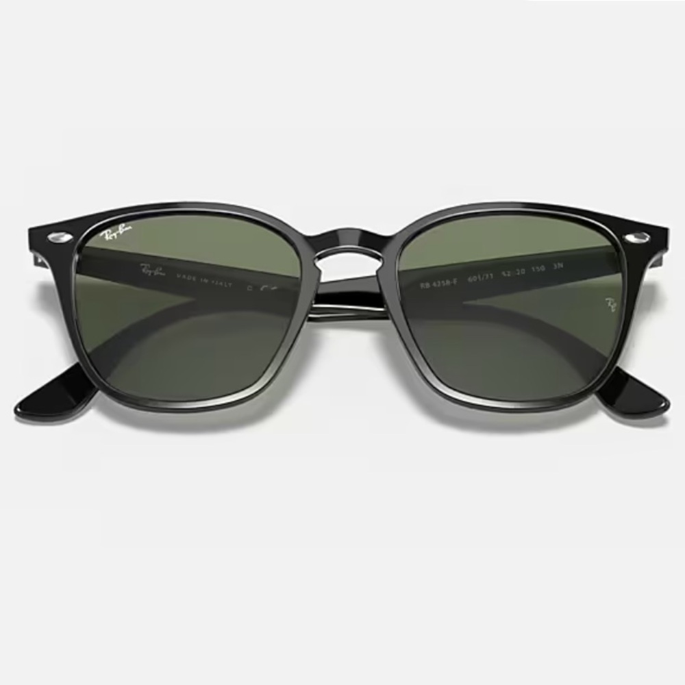 Ray-Ban RB4258 Black w/ Dark Green Lens Unisex